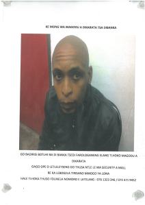 Alleged Taung Bank Card Robber, Realeboga Diseko(28)